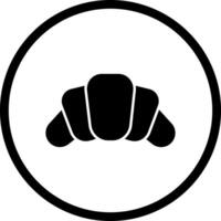 Croissant Icon Design vector
