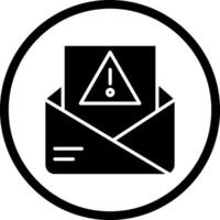 Spam Filter Icon Design vector