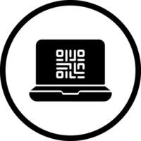 QR Code Scanner App Icon Design vector