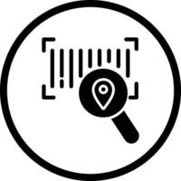 Barcode Tracking Icon Design vector
