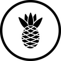 Pineapple Icon Design vector
