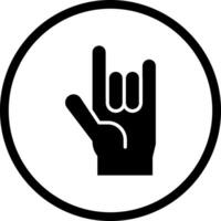 Love You Gesture Icon Design vector
