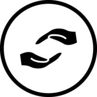 Supportive Hand Icon Design vector