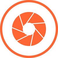 Aperture Artifacts Icon Design vector