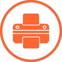 Printer Icon Design vector