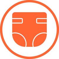 Diaper Changing Icon Design vector
