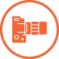 DSLR Essentials Icon Design vector