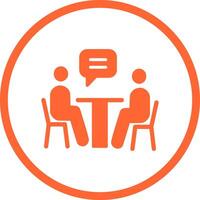 News Interview Icon Design vector