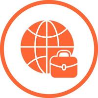 International Job Icon Design vector