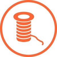 Thread Icon Design vector
