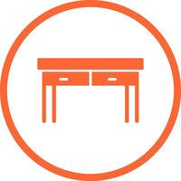 Table Icon Design vector