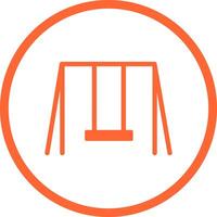 Swing Time Icon Design vector