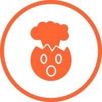 Exploding Head Icon Design vector