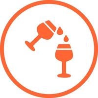 Wine Sip Icon Design vector