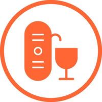 Wine Aerator Icon Design vector