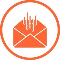 Mail Sorting Icon Design vector