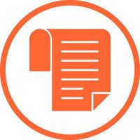 Document Icon Design vector