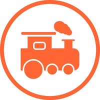 Train Icon Design vector