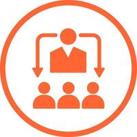 HR Technology Icon Design vector