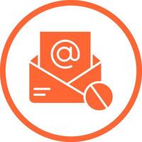 Junk Mail Icon Design vector
