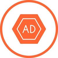 Ad Blocker Icon Design vector