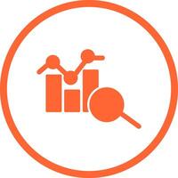 Data Analytics Icon Design vector