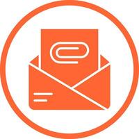 Attachment Clip Icon Design vector