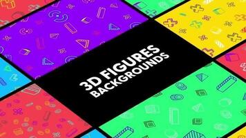 3d figuras fundos motion_graphic