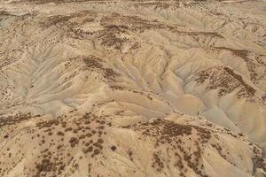 Aerial view of the Abanilla desert or Mahoya Desert in Murcia, Spain photo