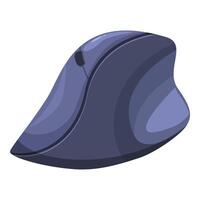 Ergonomic vertical mouse enhancing comfort and productivity vector