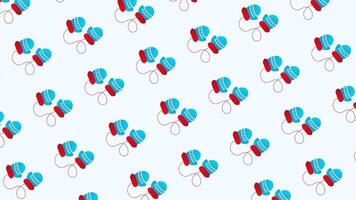 Christmas animated loop background video