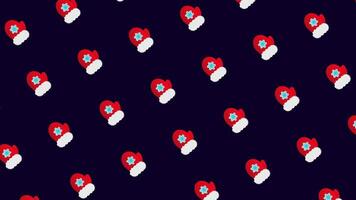 Christmas animated loop background video