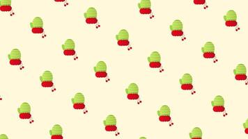 Christmas animated loop background video