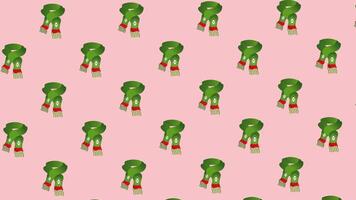 Animated Loop Background with Scarf video