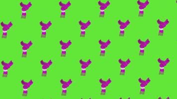 Animated Loop Background with Scarf video
