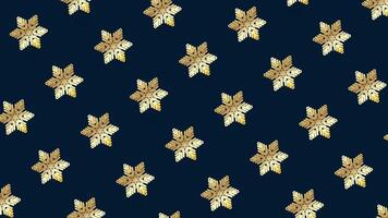 animado ciclo roxa fundo com flocos de neve video