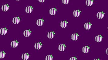 Animated winter loop background with balls video