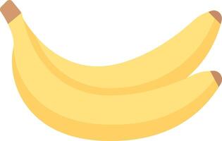 A banana is shown on a white background vector