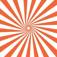Clean and Modern Spiral Sunburst Background Design vector