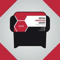Printable and High Quality Professional Envelopes vector