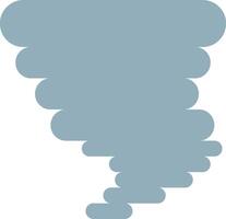 A tornado cloud icon on a white background vector