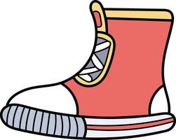 Shoe illustration design vector