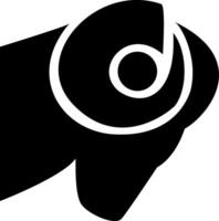 The logo of the rams is shown in black and white vector