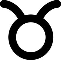 A black and white image of a zodiac sign vector