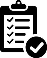 Checklist illustration design vector