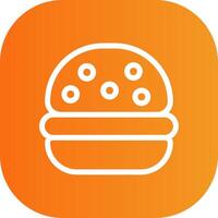 Burger Colorful Icon vector
