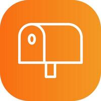 Mailbox Colorful Icon vector