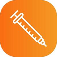 Injection Colorful Icon vector