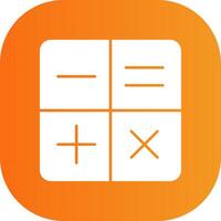Calculator Colorful Icon vector