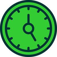 Clock Colorful Icon vector